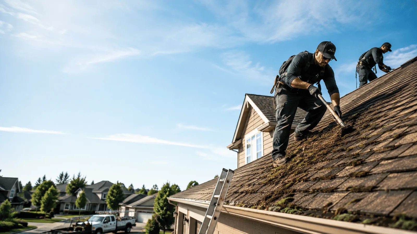 Roof Moss Removal in Oak Lawn, IL near me